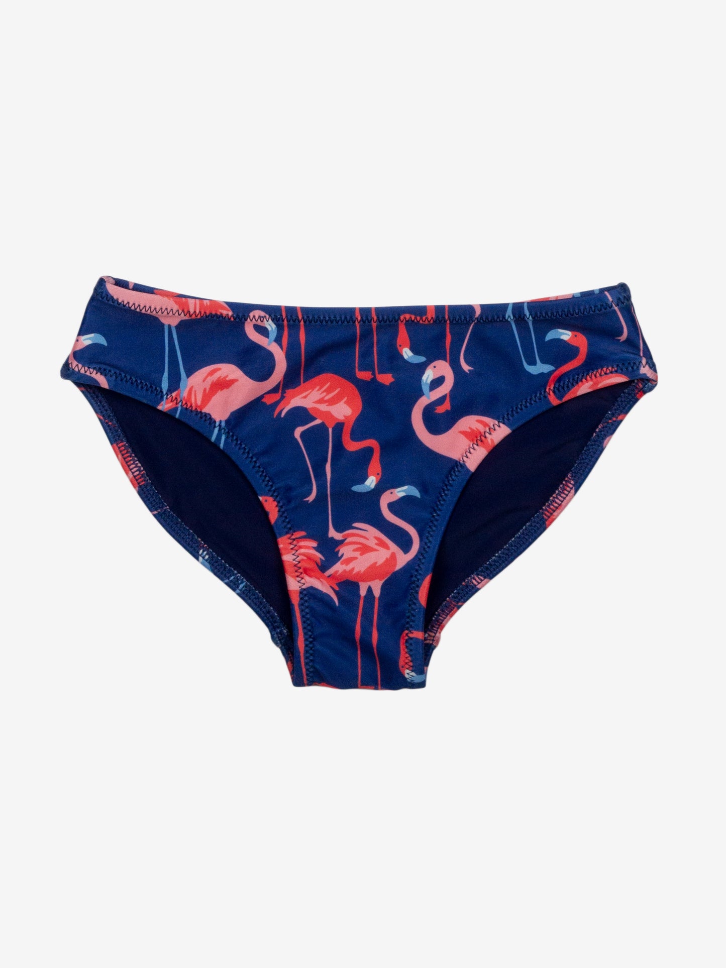 Family Matching Swimwear in Flamingo Print