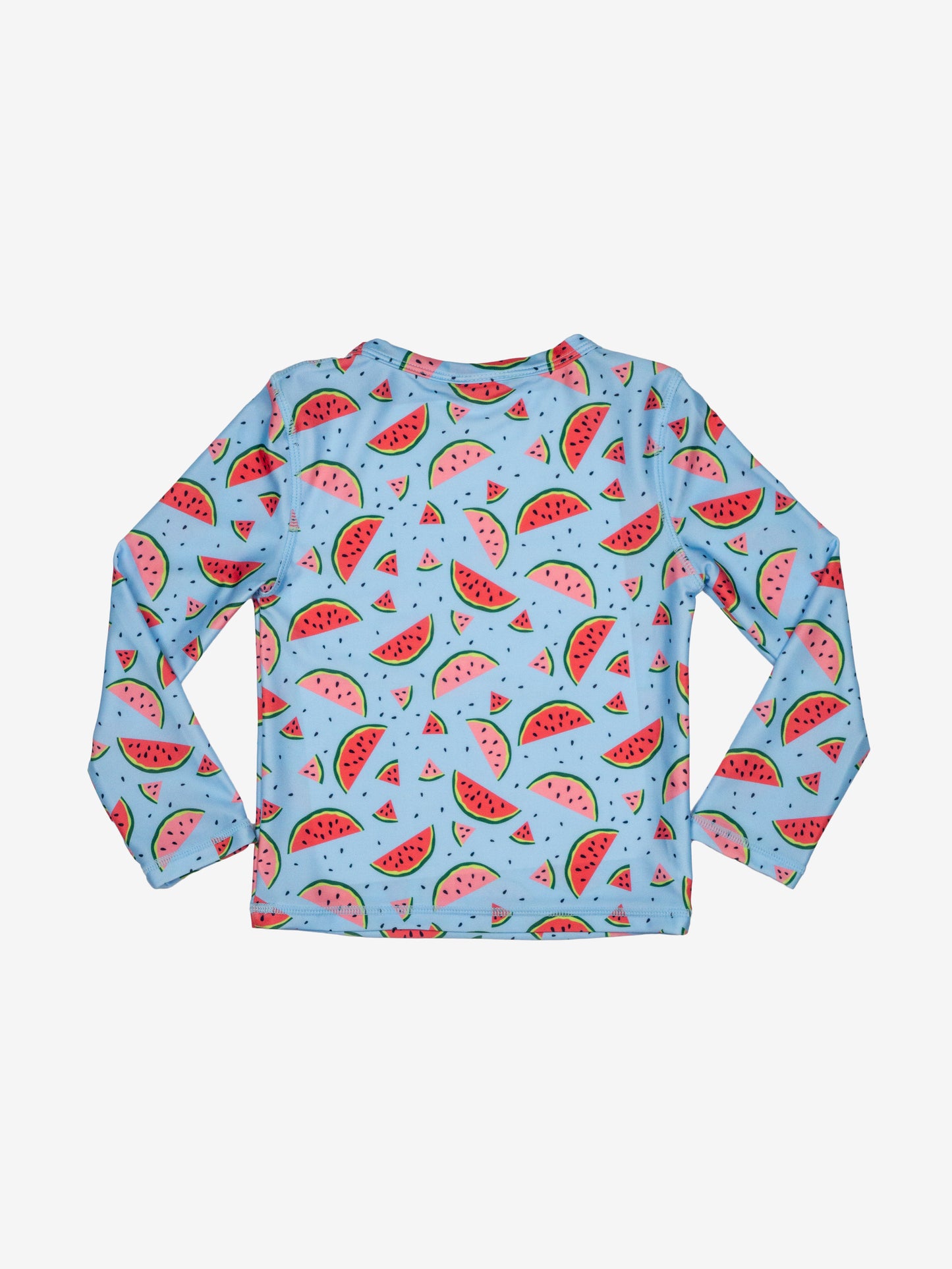 Girls Rash Guard Top in Watermelon
