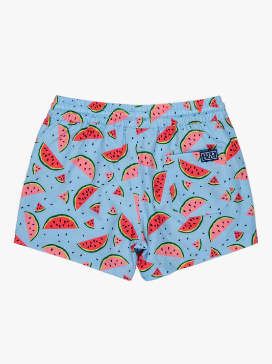 Boys Swim Trunks in Watermelon