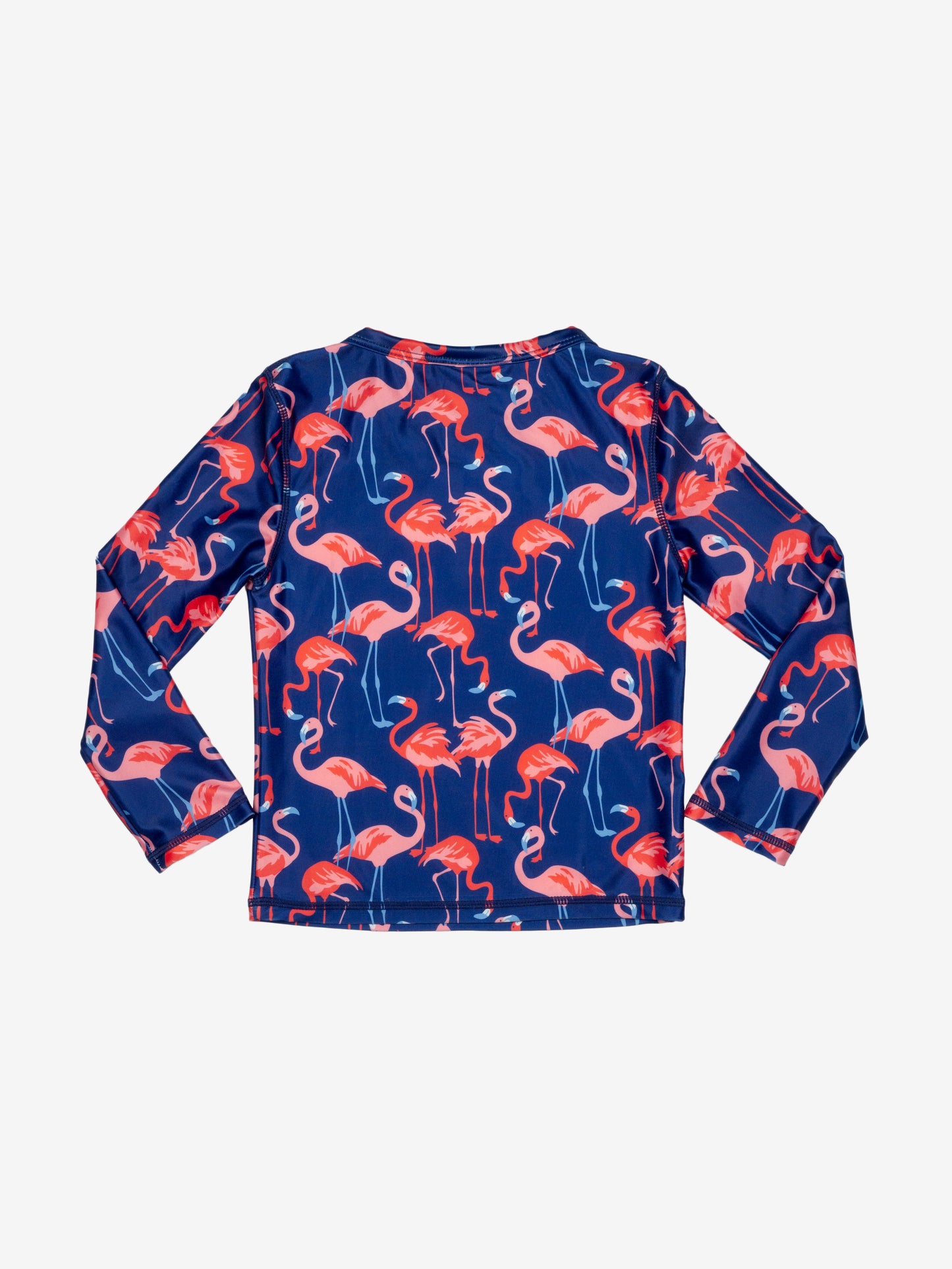 Family Matching Swimwear in Flamingo Print