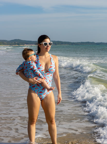 Women's Plunge One-Piece Swimsuit